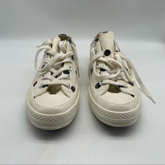 Comme des Garçons X Chuck Taylor All Star 70 Polka Dot Size 5M 7W - Picture 4 of 8